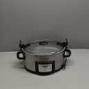Crock-Pot 6 Quart Cook & Carry Programmable Slow Cooker with Digital Timer Stainless Steel (CPSCVC60LL-S) pack of 1