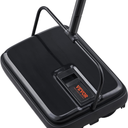 VEVOR Carpet Sweeper Manual, Floor Sweeper, for Home Office Carpets Pet Hair Dust, Black
