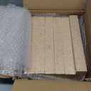 Firebricks, Food Grade Clay fire Bricks, 3000F Size 9 x 4-1/2 x 3/4, Insulating 0.75" Thick Clay Firebricks Replacement for Wood Stoves, Fireplaces, Fire Pit, Kiln, Pizza Oven, 6 Pack