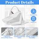 COMNICO Dust Bags for Handbags, 12 Pcs Silk Dust Covers With Drawstring Travel Storage Pouch Purse Storage Organizer for Purses and Handbags Shoes Boots Bags Luggage