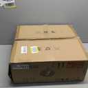 Depuley Outdoor Ceiling Fan with Light: 20 Inch Waterproof Gazebo Fans with Lights Outdoor Hanging - Plug in Remote App Control Caged Fans for Patios Pergola Porch Canopy - 6 Speed Black