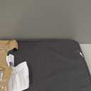 SONGMICS Laundry Basket, 44.9 Gal. Laundry Hamper, 2 Compartments, Easy Assembly, with Lid and Handles, Removable Liners, 22 x 15.7 x 29.5 Inches, Black