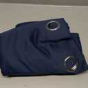 Diraysid Blackout Curtains for Bedroom Grommet Thermal Insulated Room Darkening Curtains (42 x 84 Inch, 2 Panels, Navy Blue)