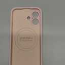 LOVE 3000 Designed for iPhone 17 Case, Premium Silicone [Compatible with Magsafe][Soft Anti-Scratch Microfiber Lining] Shockproof Protective Phone Case for Men Women 6.3", Chalk Pink