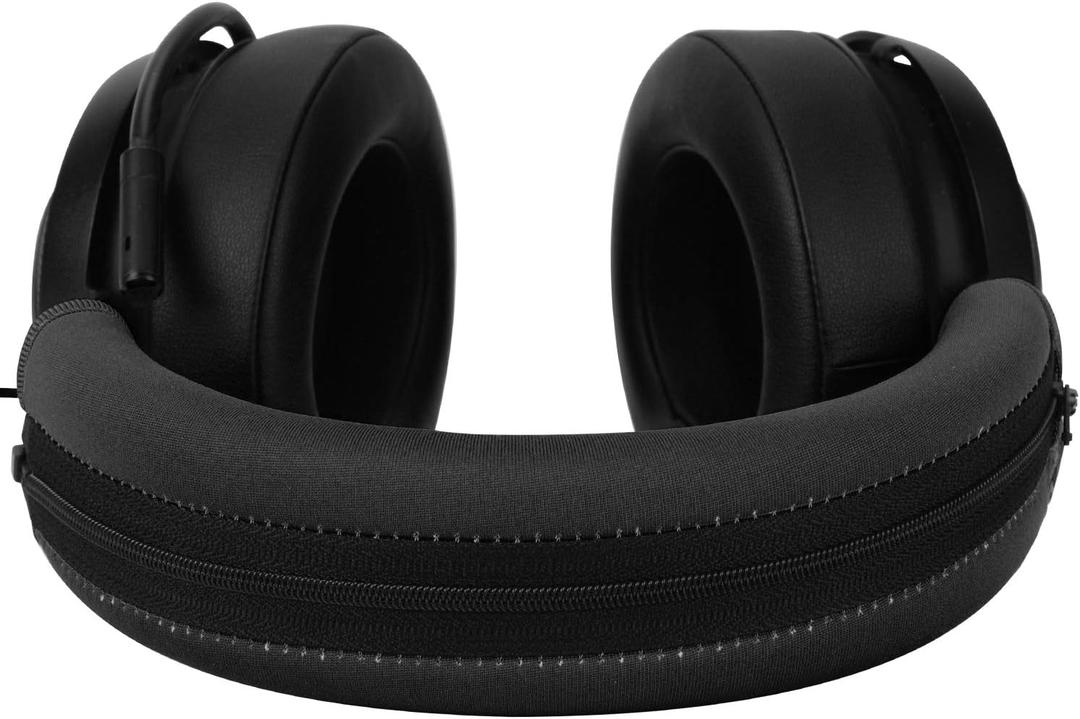 Replacement Head Band Protector with Zipper [ Easy Installation ] for Razer Kraken V2 & V2 Pro Headphones (Oval & Round Cushion) ONLY