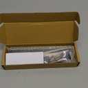 Door Latch Guard Plate 7 with 1 Offset Cover, Satin Nickel, Outswing Door Security Protector Shield, Heavy Duty Version, Door Knob/Deadbolt Latch Protector Plate (1 Pack)