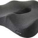 Memory Foam Office Chair Cushion Car Seat Support Waist Pillow Massage Lumbar Orthopedic Pillow Buttock Coccyx Cushion Back Pads