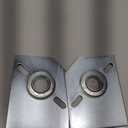 Garage Door Spring Center Bearing Bracket, Garage Door Spring Anchor Center Plate, 3-3/8"