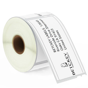 BETCKEY - Compatible DYMO 30323 (2-1/8" x 4") Shipping/Name Badge Labels