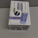 BEAUTURAL Steamer for Clothes, Portable Garment Wrinkle Remover, Fast 30s Heat-up, Foldable and Handheld, 120V Only (Not for 220V Europe) (Blue)