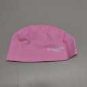 COOLMATE Fabric Swim Cap for Women, Men & Kids Silicone Water Resistant Layer, Lightweight Cloth Cap for Pool & Lap Swimming Non-Slip Comfortable Fit, Gift for Swimmers (1 Pack) (Pink, XS)