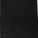 Blueline Duraflex Poly Notebook, Black, 11 x 8.5 inches, 160 Pages (B41.81)