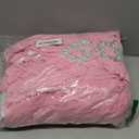 Joccun 60 PCS Spandex Chair Sashes Bows Stretch Chair Cover Band with Buckle Slider Universal Elastic Chair Ties for Wedding Banquet Party Event Decoration (Pink)