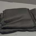 NICETOWN Noise Reducing Blackout Curtains 84" Long for Bedroom, Grey, 42" Wide, 2 Panels, Thermal Insulated Room Darkening Drapes for Home Family Decorations