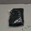 BORIFLORS Women's Sexy Ruched Bodycon Midi Dresses Elegant Mesh Long Sleeve Square Neck Ruffle Hem Cocktail Party Dress (Black), XS