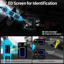 Automotive Test Light 3.536V DC Power Probe Tester, Car Circuit Tester with LCD Display, Voltage & Continuity Tester for Vehicle Wiring, Fuse & Battery Diagnosis