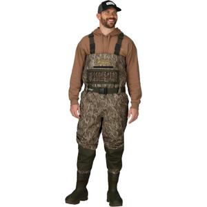 FROGG TOGGS Men's Grand Refuge 3.0 Waterproof Bootfoot Wader for Hunting with Removable Insulation Liner (12, Mossy Oak Bottomland)