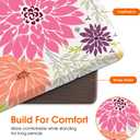 Kitchen Mats for Floor,Cushioned Rug Anti-Fatigue Mats for Kitchen Decor Accessories,Waterproof Non-Slip Mat and Rug for Office,Floor,Laundry 17.3"*28",Mutil-Pink