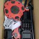 Upgraded Furniture Dolly Movers 5 Wheel Heavy Duty 3000LBS Capacity Carbon Steel Panel 360° Rotating Casters Furniture Slider for Sofa Refrigerator Piano (Red, 6in)