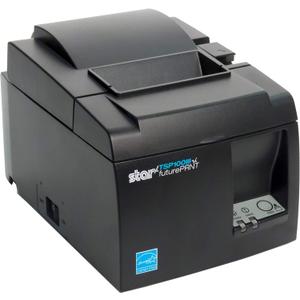 Star Micronics TSP100 Series, Monochrome, Thermal Receipt Printer, Gray, USB, USB Cable, Internal Power Supply