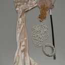 PLULON 1920s Flapper Great Gatsby Accessories Set Fashion Roaring 20's Theme Set