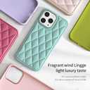 ZHEGAILIAN for iPhone 15 Pro Max Case, Military-Grade Protection, All-Around Shockproof Corners, Stylish Leather Phone Case for iPhone 15 Pro Max - Blue