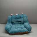 Cute Crown Chair Cushions Stuffed Desk Seat Cushion Pad for Support Waist Backrest Dorm Floor Pillow Cozy Plush Home Office Car Chair Seat Cushion