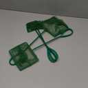 4 Pack Aquarium Fish Net Fine Quick Catch Mesh Nylon Fishing Catch Nets with Plastic Handle for Fish Tank Mesh Nets Scoop - Green