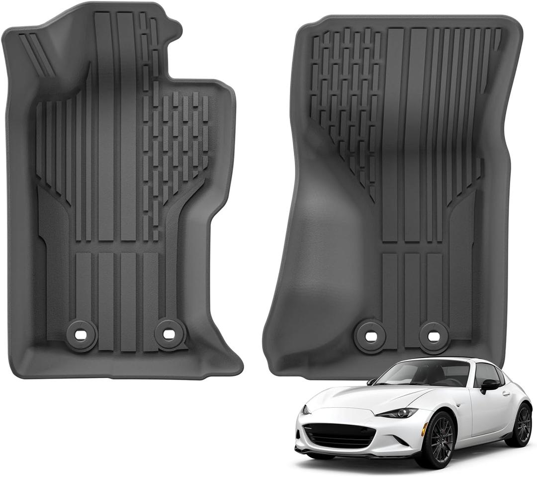 SMABEE Floor Mats for Mazda MX-5 Miata 2016-2024/Fiat 124 Spider 2017-2018