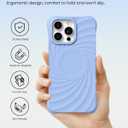 ORNARTO Vortuxe for iPhone 14 Pro Max Case 6.7" | 2X MIL-STD Drop Protection | Compatible with MagSafe | Sleek Aesthetic Liquid Silicone Phone Cover - Sky Whisper