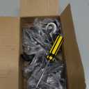 QNCZ 2" Caster Wheels, Casters Set of 4 Heavy Duty but Silent, Excellent Locking Casters with Polyurethane (PU) Wheels, Swivel Plate Castor Wheels for Cart, Furniture, Workbench