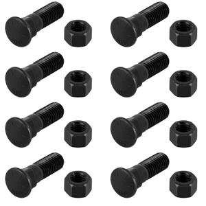 8Pcs 5/8 Cutting Edge Bolts, Cutting Edge Bolts, Grader Blade Bolt 5/8"-11 x 2-1/4" for Snow Plow Construction Machinery