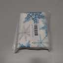 CaliTime Christmas Throw Pillow Covers Decorative 18 X 18 Inches Pack of 2 Cozy Fleece Snowflakes Cushion Cases for Holiday Couch Sofa Bed Living Room Home Smoke Blue Grey