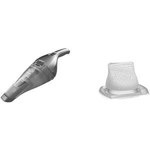 BLACK+DECKER dustbuster Handheld Vacuum, Cordless, Dark Grey with Replacement Filter (HNVC220BCZ01 & HNVCF10)
