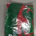 Kurt Adler 48-Inch Velvet Red with Green Leaves Applique Treeskirt