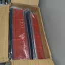 Nalwort Dock Bumpers 16 Feet and 24 Feet, Full Protection Dock Fender for Straight Edge and Side, Boat Dock Bumpers for Edging, Includes Mounting Screws, Black Gray Blue Brown Green Orange Yellow