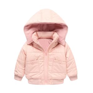Mud Kingdom Baby Boys Hooded Coat Warm Winter Outerwear Full Zipper Pink 8 Months