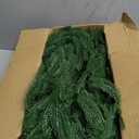 Hananona 2 Pcs 9 Ft Artificial Norfolk Pine Garlands, Real Touch Winter Pine Garland, Green Artificial Greenery Garland for Table, Mantle, Wall, Indoor, Outdoor Christmas Decorations (2, 9 Ft)