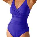 Hilor womens Monokini (Blue, L)