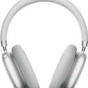 H5Max Active Noise Cancelling Headphones,Over Ear Headphones Wireless Bluetooth 6.0,130H Playtime,Lightweight,App Control,Hi-Res Audio,Comfort for Travel/PC/Home/Workout,Silver