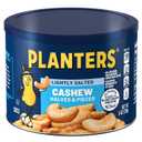 2 x PLANTERS Lightly Salted Cashews, Cashew Halves & Pieces, Plant-Based Protein, 8 Oz Canister, Great Party Snack (EXP 01/25/27)