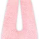 Swemos Travel Pillow, Car Pillow for Kids & Adults - Ergonomic Travel Pillows Sleeping Aid for Neck & Body Support, Car Travel Essentials Pillow on Road Trips-Pink