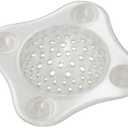 InterDesign Shower Guard 1 in. H x 4 in. W x 4 in. L Gloss Clear Plastic