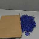 36pcs Christmas Navy Blue Snowflake Ornaments Plastic Glitter Snow Flakes Ornaments for Winter Christmas Tree Decorations Size Varies Craft Snowflakes