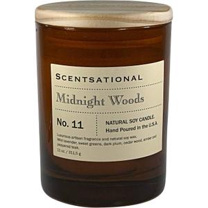 Scentsational Midnight Woods Candle, Ivory