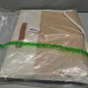 Varhomax Shoe Organizer Box for Closet, Fabric Shoe Storage Bin with Adjustable Dividers & Clear Cover, Holds up 16-32 Pairs of Sneakers & Sandals for Entryway, Cubby (Brown-Large-1 Pack)