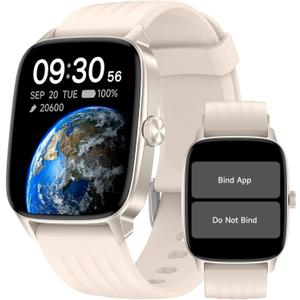 DAVIKO Pedometer Watch Senior Friendly No App/Phone Required, Waterproof Fitness Tracker Watch with Step Counter Calories/Sleep Tracker for Walking Running for Men Women