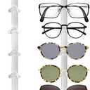 6 Layers Acrylic Sunglass Organizer, Glasses Holder, Sunglasses Display Stand, Eyewear Frame Riser Rack Holder for Glasses Storage