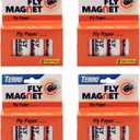 TERRO T518 Fly Trap Indoor Housefly, 4 Pack, Sticky Fly Trap Indoor Hanging