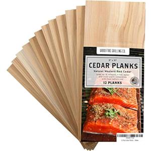 12 Pack Cedar Planks for Grilling Salmon and More - Sourced and Made in the USA 12 Pack Cedar Planks for Grilling Salmon and More - Sourced and Made in the USA